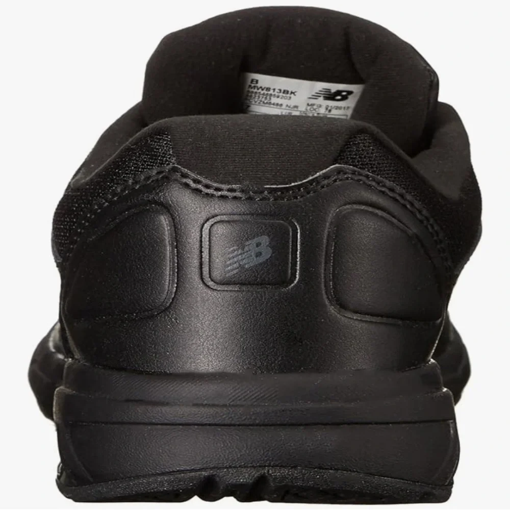 New Balance Men's 813 V1 Lace-Up Walking Shoe, Black 7N Narrow